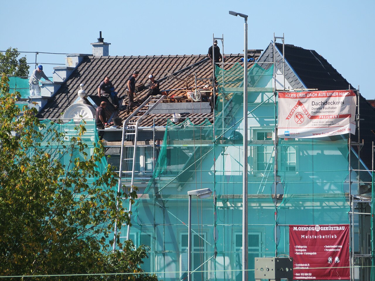 Exemple de travail de toiture à remplacer par une réalisation réelle.